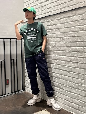 「Reebok(リーボック)のアイテム」を使った、Kentöさん(メンズ・171cm)の夏コーディネート
