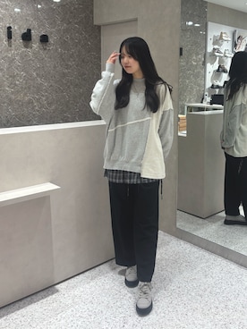 「秋服コーデ」｜Lucida_天王寺MIOさん（レディース・168cm）の冬コーディネート