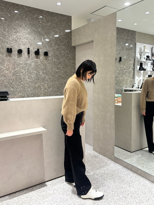 Propus/キルトレザースニーカー