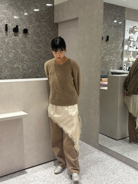 「Ray BEAMS（レイビームス）のアイテム」を使った、Lucida_天王寺MIOさん（レディース・160cm）の秋コーディネート