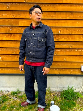 「BEAMS（ビームス）のアイテム」を使った、nabenomixさん（メンズ・174cm）の春コーディネート