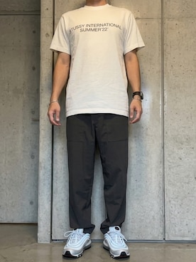 「coen（コーエン）のアイテム（パンツ）」を使った、rfv111さん（メンズ・162cm）の夏コーディネート