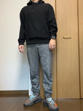 「アイテム（スウェットパンツ）」を使った、rfv111さん（メンズ・162cm・40代）の秋コーディネート