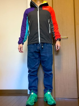 「アイテム（チノパンツ）」を使った、rfv111さん（メンズ・162cm・40代）の冬コーディネート