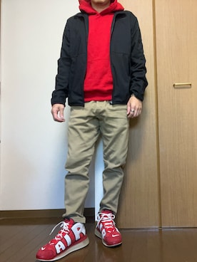 「アイテム（パーカー）」を使った、rfv111さん（メンズ・162cm・40代）の秋コーディネート