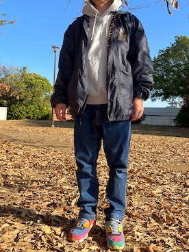 「アイテム（トップス）」を使った、rfv111さん（メンズ・162cm・40代）の秋コーディネート