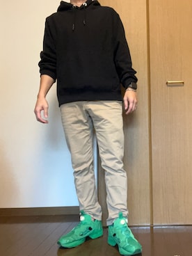 「Reebok(リーボック)のアイテム」を使った、rfv111さん(メンズ・162cm)の秋コーディネート