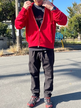 「アイテム（Tシャツ/カットソー）」を使った、rfv111さん（メンズ・162cm・40代）の秋コーディネート