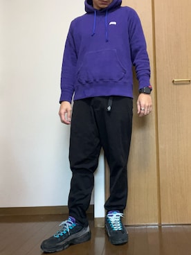 「アイテム（パーカー）」を使った、rfv111さん（メンズ・162cm・40代）の秋コーディネート