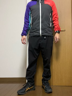 「アイテム（ナイロンジャケット）」を使った、rfv111さん（メンズ・162cm・40代）の秋コーディネート