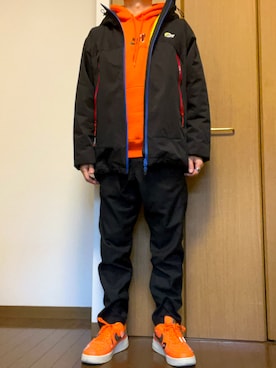 「NIKE(ナイキ)のアイテム(トップス)」を使った、rfv111さん(メンズ・162cm)の冬コーディネート