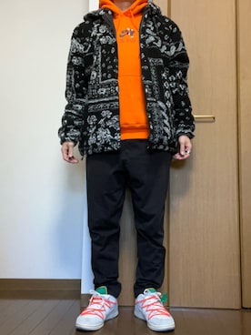 「coen（コーエン）のアイテム」を使った、rfv111さん（メンズ・162cm）の冬コーディネート