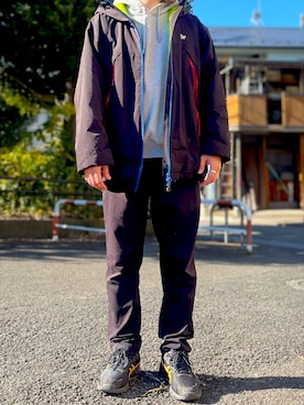 「アイテム（マウンテンパーカー）」を使った、rfv111さん（メンズ・162cm・40代）の冬コーディネート
