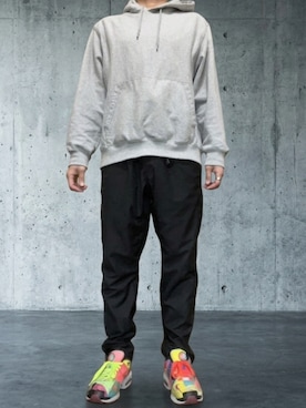 「FREAK'S STORE（フリークスストア）のアイテム（パンツ）」を使った、rfv111さん（メンズ・162cm）の春コーディネート