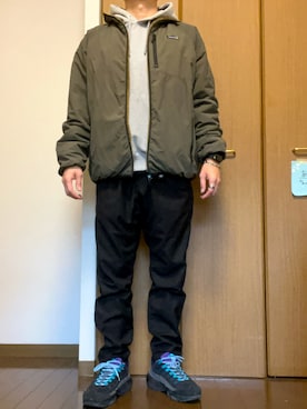 「アイテム（ブルゾン）」を使った、rfv111さん（メンズ・162cm・40代）の冬コーディネート