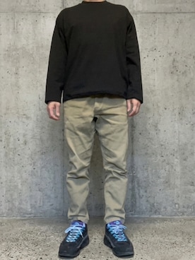 「EMMA CLOTHES（エマクローズ）のアイテム」を使った、rfv111さん（メンズ・162cm）の春コーディネート