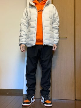「coen（コーエン）のアイテム（パンツ）」を使った、rfv111さん（メンズ・162cm）の春コーディネート