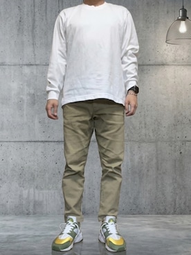 「FREAK'S STORE（フリークスストア）のアイテム（パンツ）」を使った、rfv111さん（メンズ・162cm）の春コーディネート