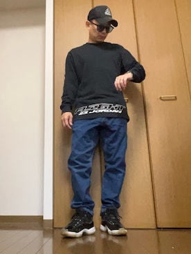 「NIKE(ナイキ)のアイテム(Tシャツ/カットソー)」を使った、rfv111さん(メンズ・162cm)の秋コーディネート