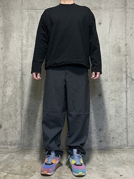 「coen（コーエン）のアイテム（パンツ）」を使った、rfv111さん（メンズ・162cm）の秋コーディネート