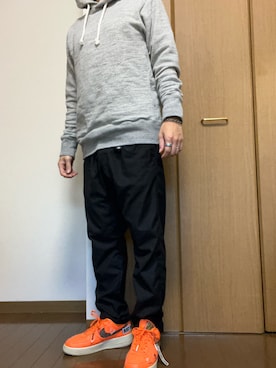 「アイテム（パーカー）」を使った、rfv111さん（メンズ・162cm・40代）の秋コーディネート