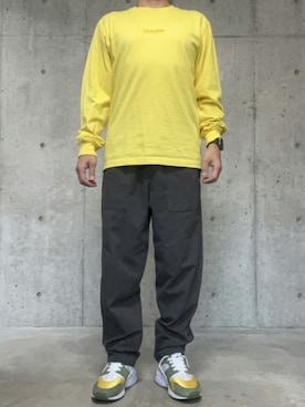 「coen（コーエン）のアイテム（パンツ）」を使った、rfv111さん（メンズ・162cm）の夏コーディネート