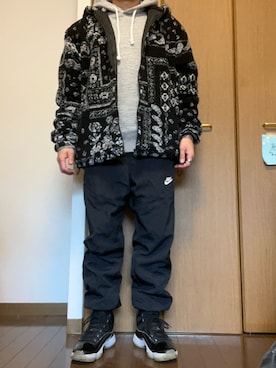 「Jackman（ジャックマン）のアイテム（トップス）」を使った、rfv111さん（メンズ・162cm）の春コーディネート