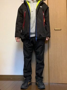 「Jackman（ジャックマン）のアイテム（トップス）」を使った、rfv111さん（メンズ・162cm）の春コーディネート