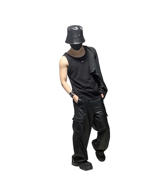 「ADRER（アドラー）のアイテム（帽子）」を使った、ruma0520さん（メンズ・170cm）の夏コーディネート