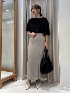 「UNTITLED（アンタイトル）のアイテム」を使った、tomoさん（レディース・156cm）の秋コーディネート
