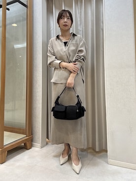 「UNTITLED（アンタイトル）のアイテム」を使った、tomoさん（レディース・156cm）の秋コーディネート