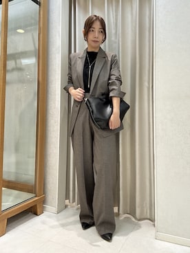 「UNTITLED（アンタイトル）のアイテム（アクセサリー）」を使った、tomoさん（レディース・156cm）の秋コーディネート