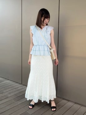 hiyoriさん（レディース・171cm）の夏コーディネート