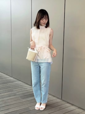 hiyoriさん（レディース・171cm）の夏コーディネート