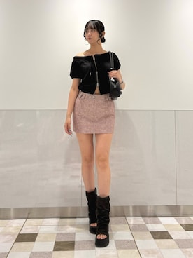 片山歩香さん(レディース・172cm)の夏コーディネート