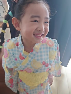 「pairmanon（ペアマノン）のアイテム」を使った、CHARMA さん（キッズ・110cm）の夏コーディネート