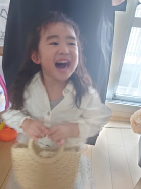 「riziere（リジェール）のアイテム」を使った、CHARMA さん（キッズ・110cm）の夏コーディネート
