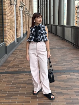 RIOさん（レディース・158cm）の夏コーディネート
