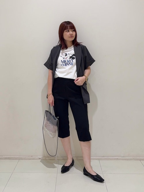 【好きを着て気分が上がる】【GOOD ROCK SPEED】　別注 / ミッキー＆ミニー / Tシャツ