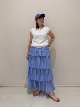 RIOさん（レディース・158cm）の夏コーディネート