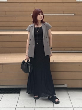 RIOさん(レディース・158cm)の夏コーディネート