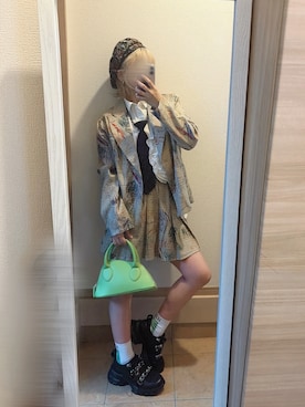 「HARE（ハレ）のアイテム（フォーマルスーツ/小物）」を使った、きっころさん（レディース・152cm）の秋コーディネート