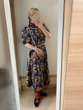「ZARA（ザラ）のアイテム（ワンピース）」を使った、きっころさん（レディース・152cm）の秋コーディネート