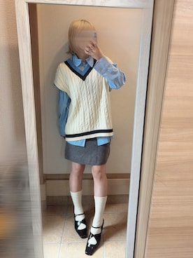 「BEAMS（ビームス）のアイテム」を使った、きっころさん（レディース・152cm）の秋コーディネート