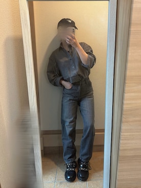 「UNITED ARROWS（ユナイテッドアローズ）のアイテム（シューズ）」を使った、きっころさん（レディース・152cm）の秋コーディネート