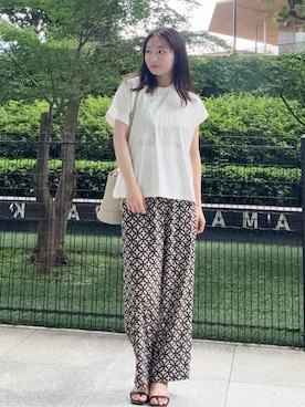 BUNさん（レディース・167cm）の夏コーディネート