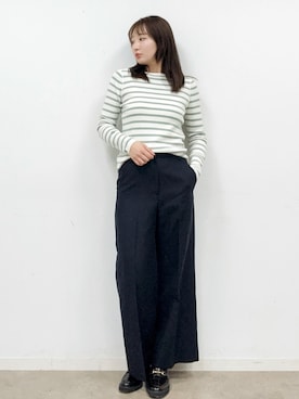 「DRESSTERIOR（ドレステリア）のアイテム」を使った、BUNさん（レディース・167cm）の春コーディネート