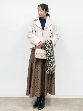 BUNさん(レディース・167cm)の冬コーディネート