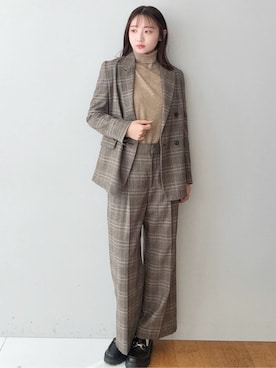 BUNさん（レディース・167cm）の秋コーディネート