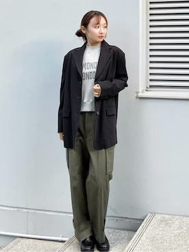 BUNさん(レディース・167cm)の冬コーディネート
